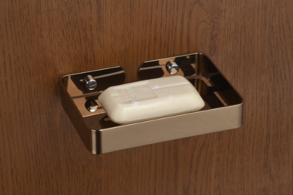 SS Soap Dish Rose Gold