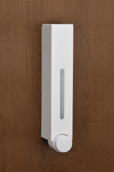 42.NO Plastic Soap Dispenser White IMP