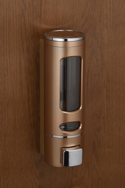 Capsule Plastic Soap Dispenser Rose Gold IMP