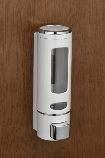 Capsule Plastic Soap Dispenser White IMP