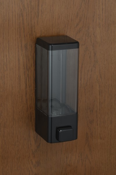 L01 Plastic Soap Dispenser Black IMP