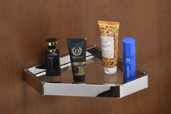 SKA SS + GLASS Corner Chrome