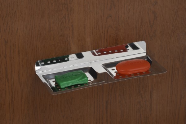 SS 22.No Double Soap Dish
